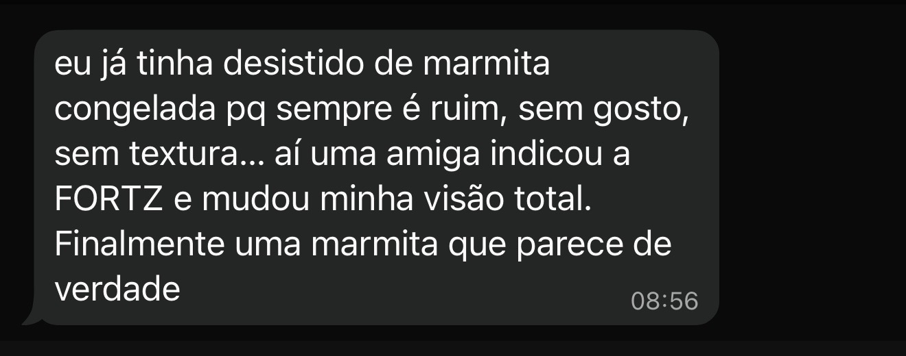 Depoimento de cliente FORTZ